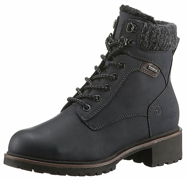 Tamaris Winterboots, Blockabsatz, Schnürboots, Winterstiefelette mit günstig online kaufen
