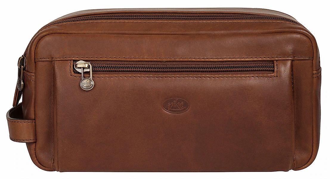 Piké Kulturbeutel echt Leder günstig online kaufen
