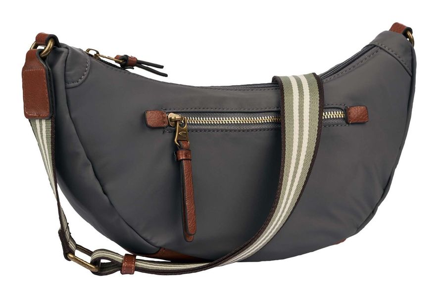 camel active Handtasche "Bari" aus hochwertigem matten Nylon mit gestreifte günstig online kaufen