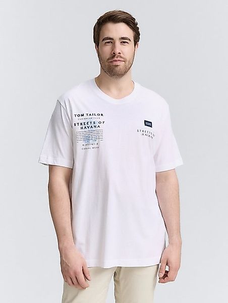 TOM TAILOR PLUS T-Shirt Plus Size - T-Shirt mit Print günstig online kaufen