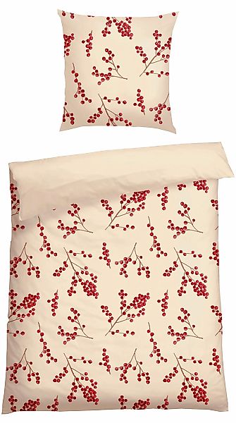 Schiesser Wendebettwäsche "Rowan aus weicher Baumwolle in wunderschönem Bee günstig online kaufen