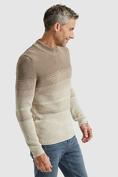 Vanguard Knitted Pullover Streifen Beige - Größe M günstig online kaufen