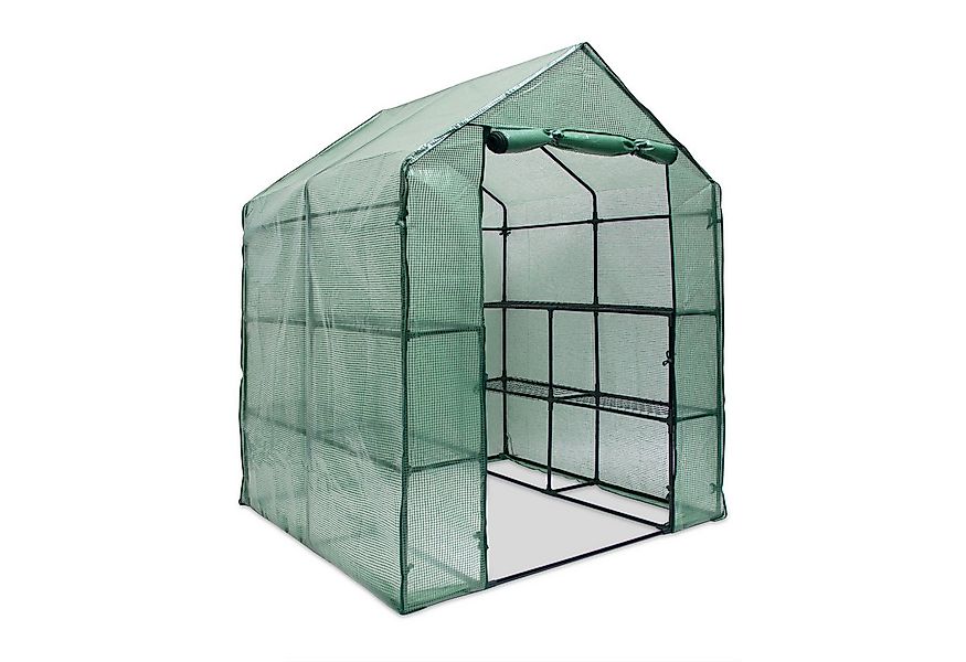 relaxdays Foliengewächshaus mit Regale günstig online kaufen