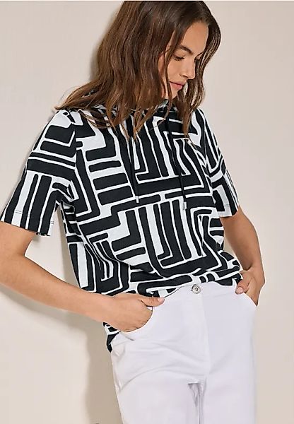 Gemusterter Hoodie günstig online kaufen