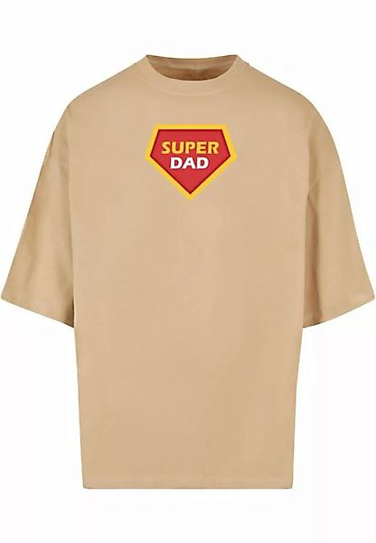 Merchcode T-Shirt Merchcode Herren Fathers Day - Super dad Huge Tee (1-tlg) günstig online kaufen
