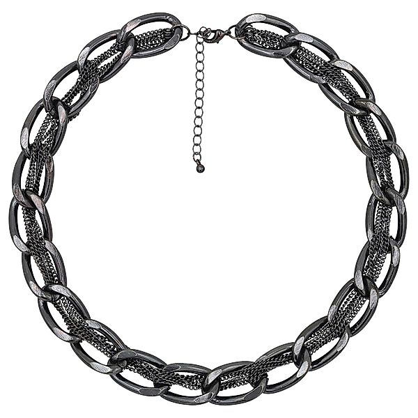 Steuer Lange Kette schwarze Metall Gliederkette günstig online kaufen