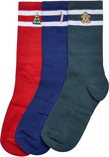 URBAN CLASSICS Freizeitsocken "Accessoires Christmas Sporty Socks Set", (1 günstig online kaufen