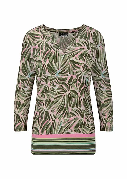 GOLDNER Print-Shirt "Kurzgröße Shirt aus kühlendem Viskose-Jersey" günstig online kaufen