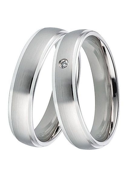 DOOSTI Trauring Schmuck Geschenk Silber 925 Trauring Ehering Partnerring LI günstig online kaufen