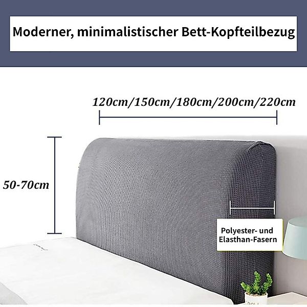 BYSURE Betthusse, All-Inclusive, Kopfteilbezug, Bettkopfteil Hussen günstig online kaufen