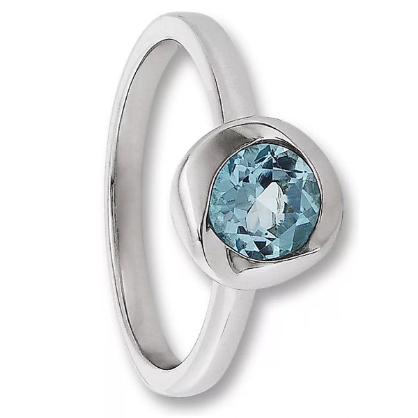 ONE ELEMENT Silberring "Blau Topas Ring aus 925 Silber", Damen Silber Schmu günstig online kaufen