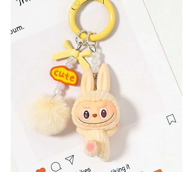 suebidou Schlüsselanhänger Labubu inspirierter niedlicher Anhänger für Tasc günstig online kaufen