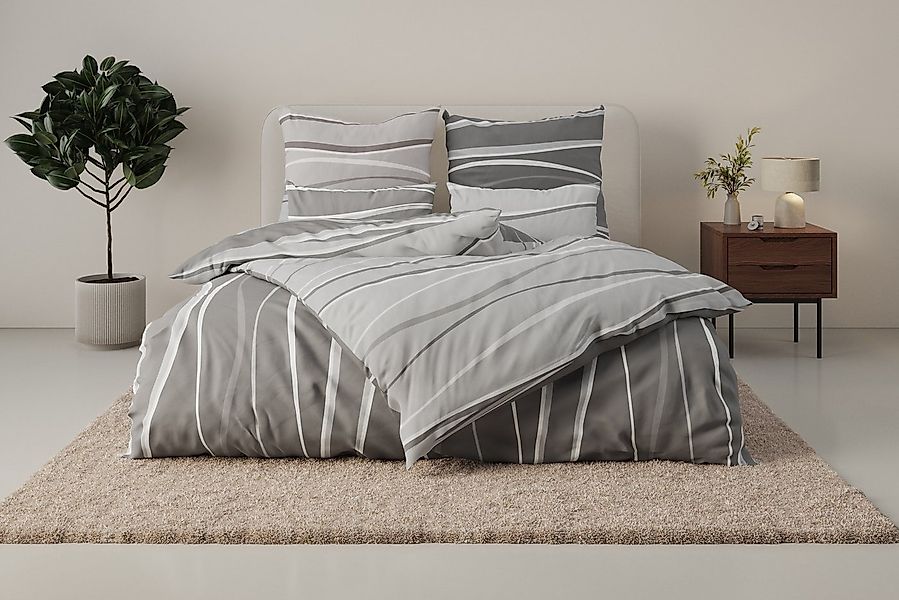 OTTO home Wendebettwäsche Alvara, Linon, 2 teilig, in Gr. 135x200 oder 155x günstig online kaufen