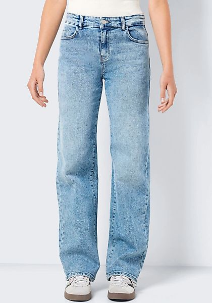 Noisy may Straight-Jeans "NMYOLANDA NW WIDE JEANS AZ236LB NOOS", extra lang günstig online kaufen