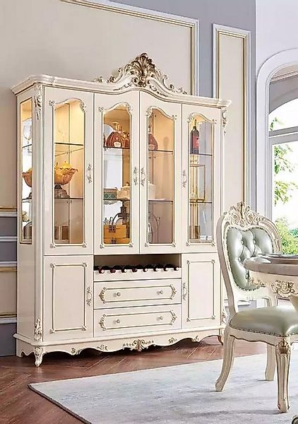 JVmoebel Vitrine Vitrine Holz Klassische Wohnzimmermöbel Neue Luxus Interie günstig online kaufen
