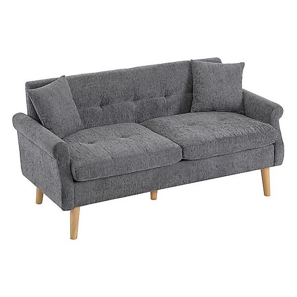 Odikalo 2-Sitzer Polstermöbel Chenille-Stoff Doppelsofa Polstersofa dicken günstig online kaufen