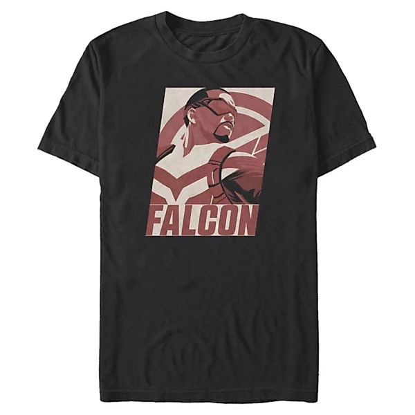 Marvel - The Falcon and the Winter Soldier - Falcon Poster - Männer T-Shirt günstig online kaufen