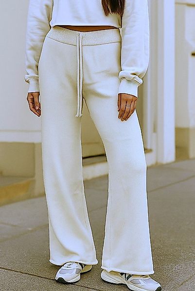 Worldclassca Strickhose WORLDCLASSCA Damen Strick Hose Oversize Jogger Loun günstig online kaufen