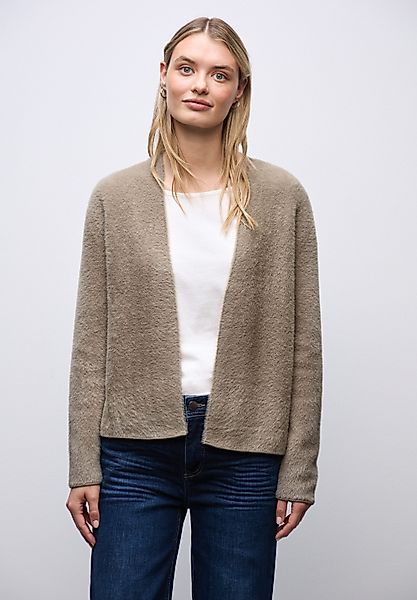 STREET ONE Stehkragenpullover in Unifarbe günstig online kaufen