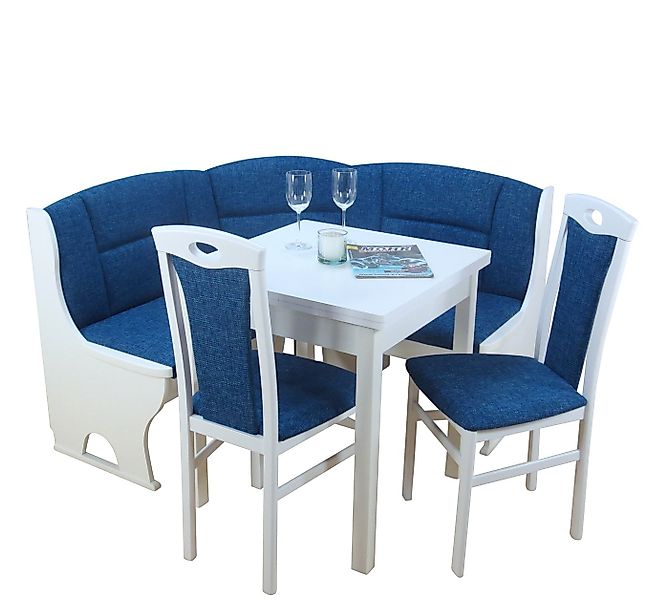 moebel-direkt-online Eckbankgruppe Madrid 4tlg. Set (Stauraumeckbank, Auszi günstig online kaufen