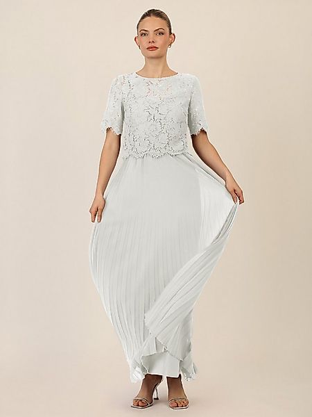 Apart Abendkleid mit Spitzenoberteil und Plisseerock günstig online kaufen