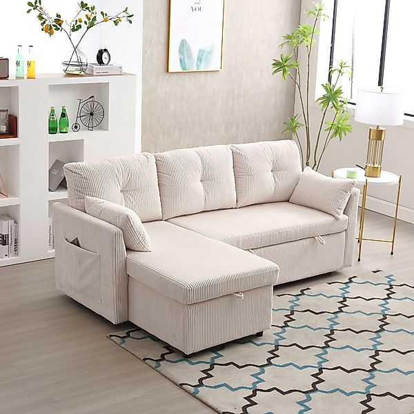 OKWISH Sofa Ecksofa L-förmiges modulares Sofa, günstig online kaufen