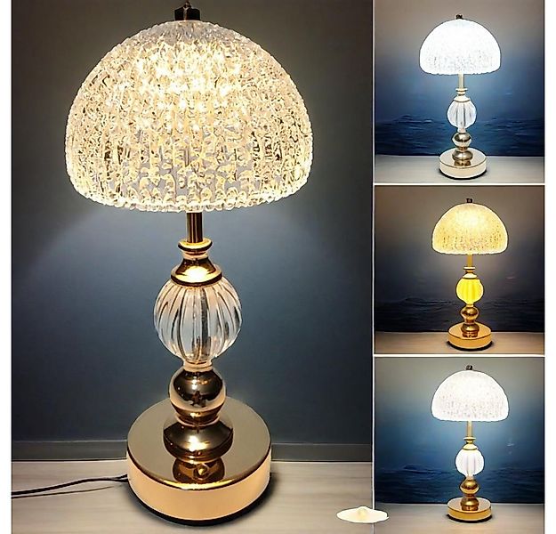 Luckice LED Nachttischlampe Moderne LED Tischlampe–Nachtlicht Nachttischlam günstig online kaufen