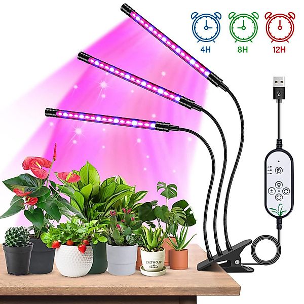 ZEUOPQ Pflanzenlampe LED Pflanzenlicht Vollspektrum wachsen günstig online kaufen
