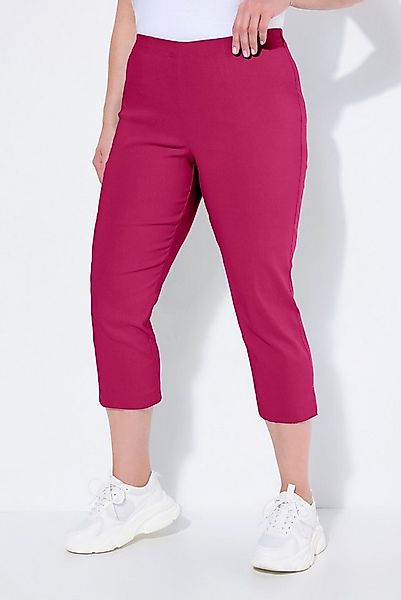 Ulla Popken Funktionshose Bengalinhose wadenlang Elastikbund Stretch günstig online kaufen