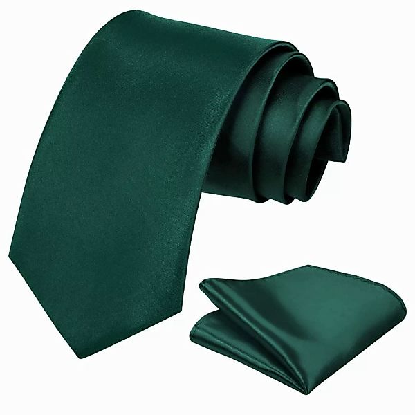 LuxusKollektion Krawatte Krawattenset Grün für Herren günstig online kaufen