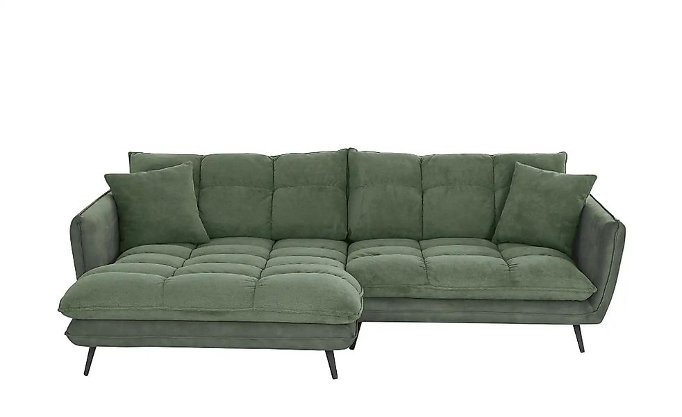 bobb Ecksofa  Arianna XL ¦ grün ¦ Maße (cm): B: 275 H: 90 T: 196.0 Polsterm günstig online kaufen