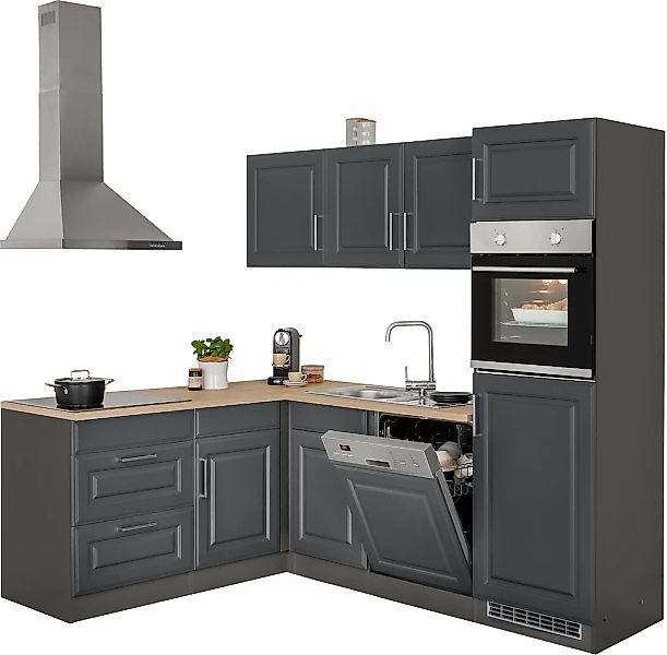 KOCHSTATION "KS-Stockholm" Stellbreite 230/170 cm, mit hochwertigen MDF Fro günstig online kaufen
