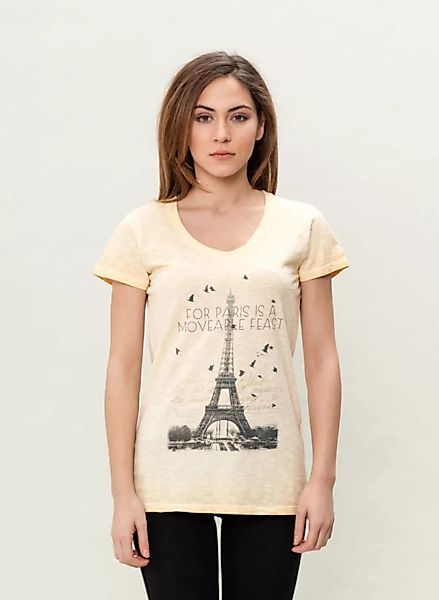Wor-3186 Damen G.Dyed T-shirt günstig online kaufen