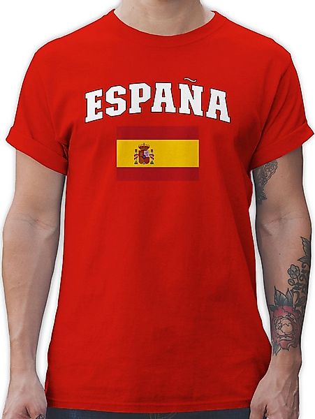 Shirtracer T-Shirt Schriftzug mit Espana, Spanisch, España, Spain 2026 Fuss günstig online kaufen