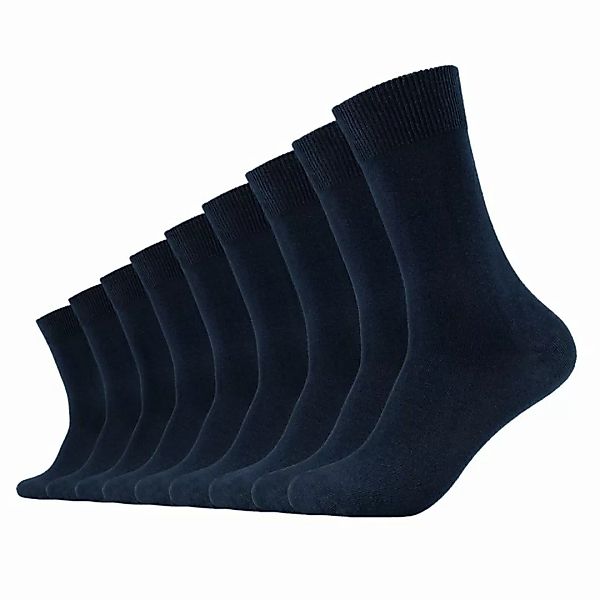 Camano Unisex Socken - Comfort Socks, einfarbig, 9er Pack Marine 35-38 günstig online kaufen