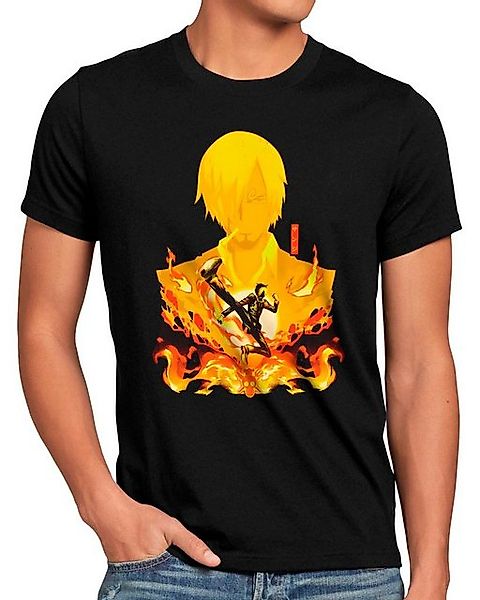 style3 T-Shirt Vinsmoke one piece japan anime luffy manga ruffy günstig online kaufen