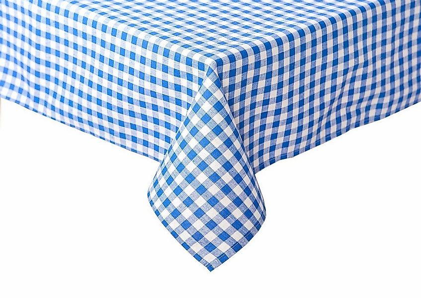 texpot Tischdecke kariert Landhausstil Bauernkaro 100% Baumwolle (1-tlg) günstig online kaufen