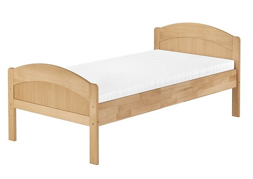 ERST-HOLZ Bett Seniorenbett Gästebett Buche massiv 100x200 geschwungen, Buc günstig online kaufen