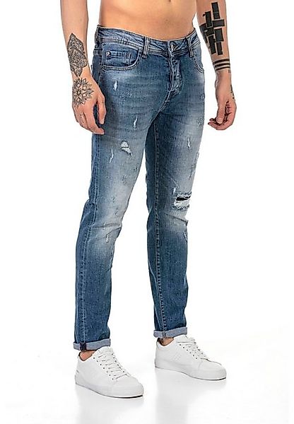 RedBridge Slim-fit-Jeans im Used Look mit modischen Details für Alltag und günstig online kaufen