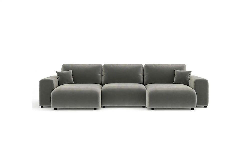 Wohnlandschaft  Zanzibar  ¦ grau ¦ Maße (cm): B: 325 H: 79 Polstermöbel > S günstig online kaufen