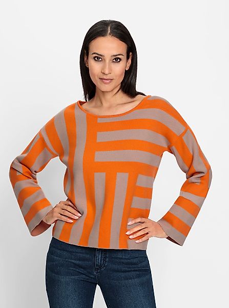 heine Strickpullover Jacquard-Pullover günstig online kaufen