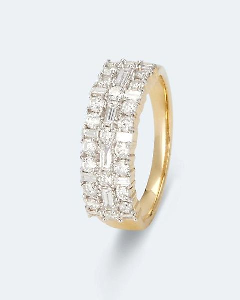 Diamond Collection Diamant- und Brillantring ca. 0,75 ct günstig online kaufen