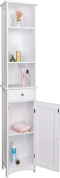 EUGAD Hochschrank (1-St) Badschrank, mit Schublade, günstig online kaufen