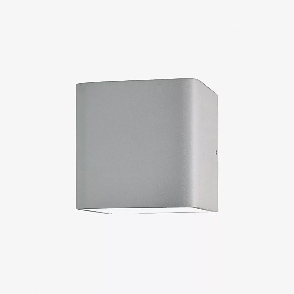 Egger LED-Wandleuchte Gino, weiß, 3.000 K, 10x10 cm, dimmbar günstig online kaufen