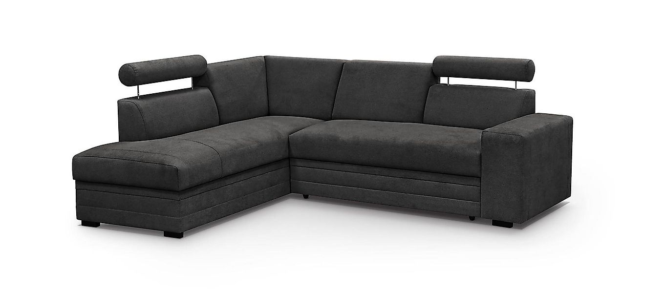 Beautysofa Ecksofa mit Bettkasten und verstellbaren günstig online kaufen