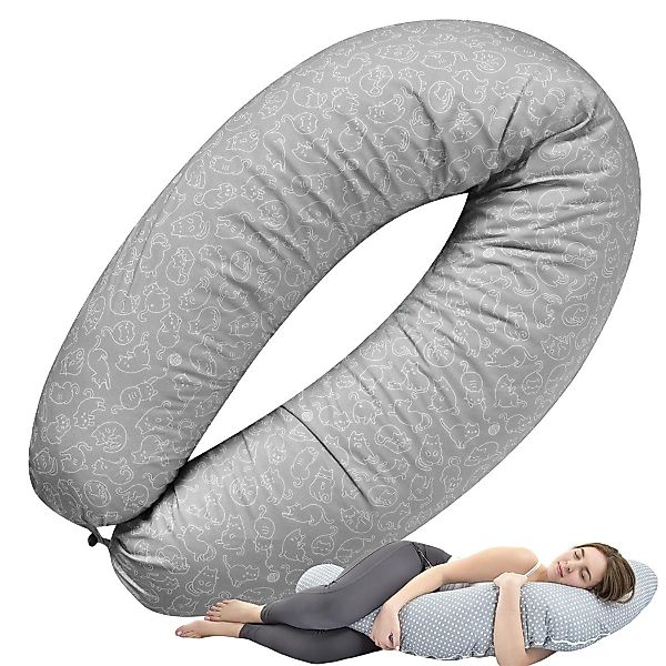 SEI Design Stillkissen Stillkissen Seitenschläferkissen Babynestchen günstig online kaufen