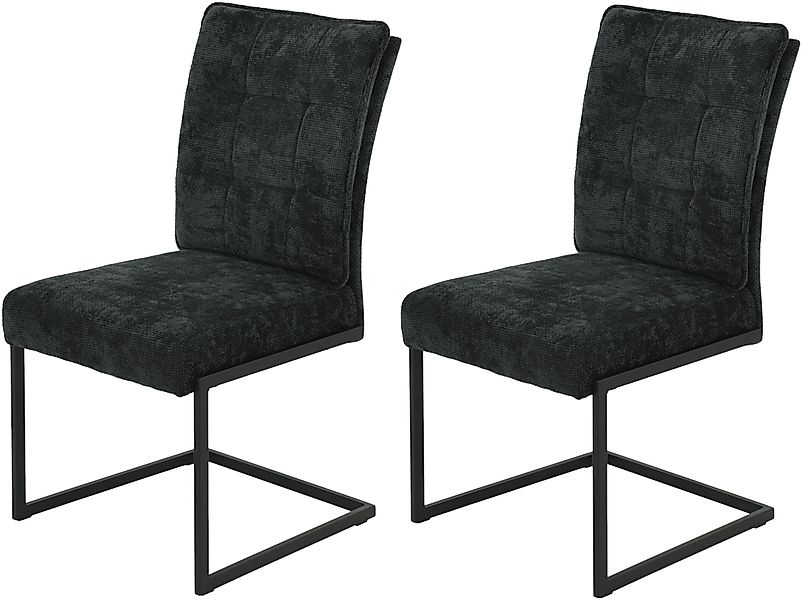 HELA Freischwinger »OLIVIA Esszimmerstuhl«, (Set), 2 St., XL-Breite, Komfor günstig online kaufen
