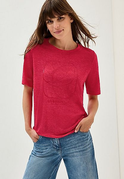 CECIL T-Shirt mit tonalem Print günstig online kaufen