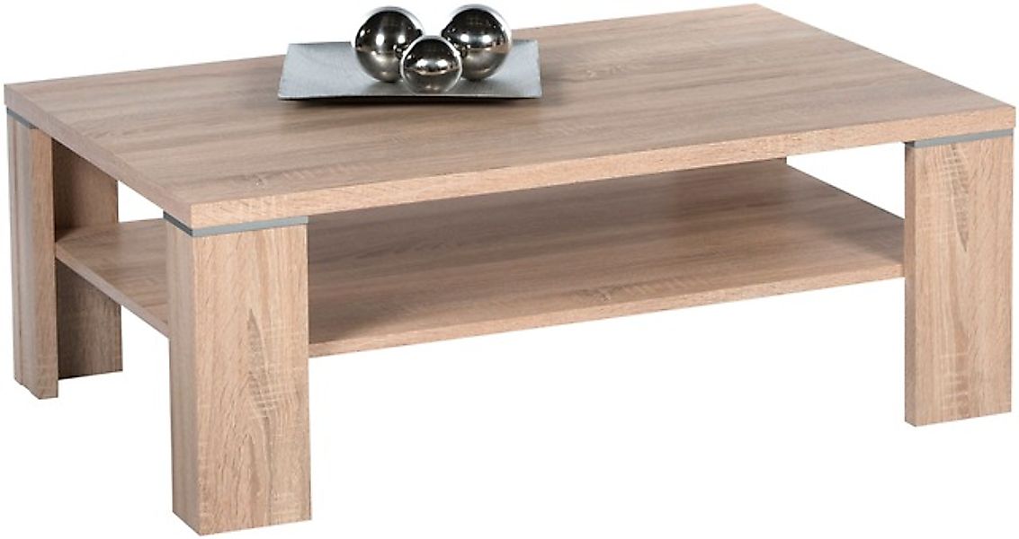 Stolkom Couchtisch »Osaka Wohnzimmertisch, Eiche Sonoma Dekor, BxHxT 110x40 günstig online kaufen