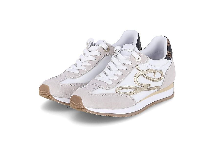 Guess FLPSKRSUE12WHITE Schnürschuh günstig online kaufen
